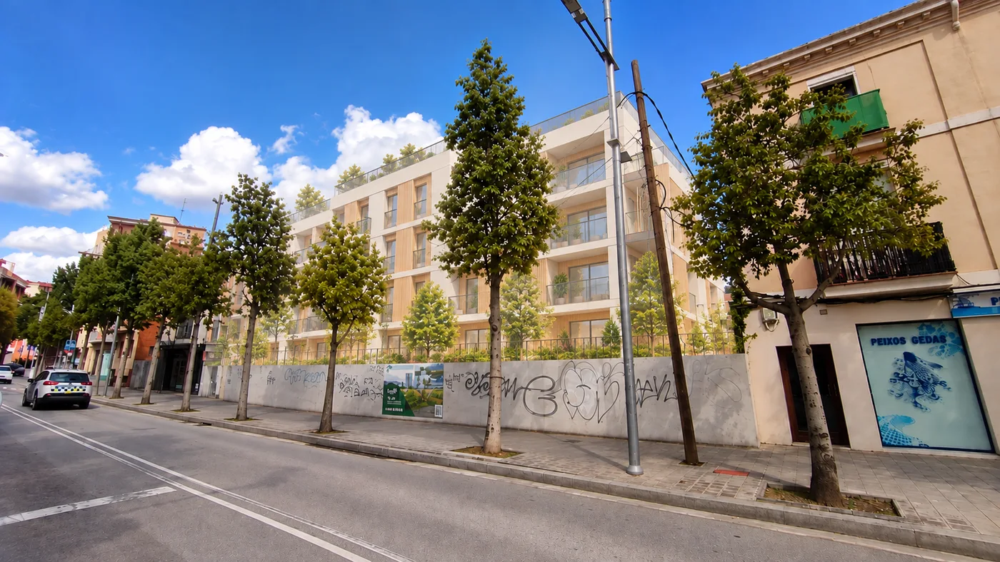 Solares de la Sareb en Sant Andreu de la Barca donde podrían construirse viviendas de alquiler asequible